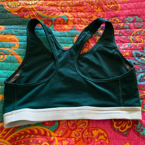 Nike Dark Green Sports Bra - Picture 3 of 3